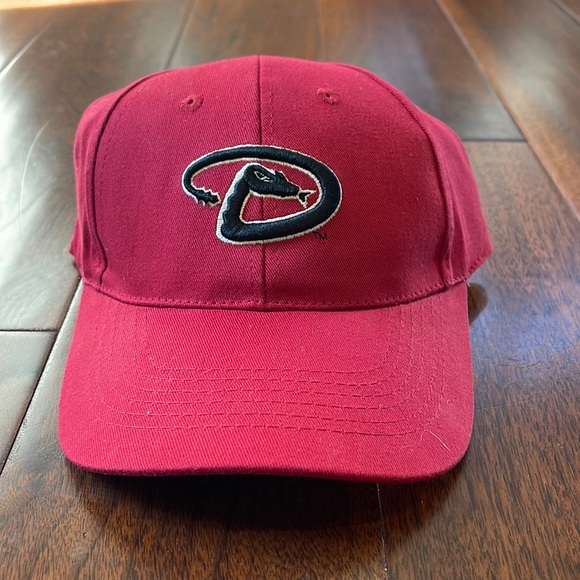 NWOT Arizona AZ Diamondbacks Baseball Hat Cap Logo Red - Picture 2 of 6